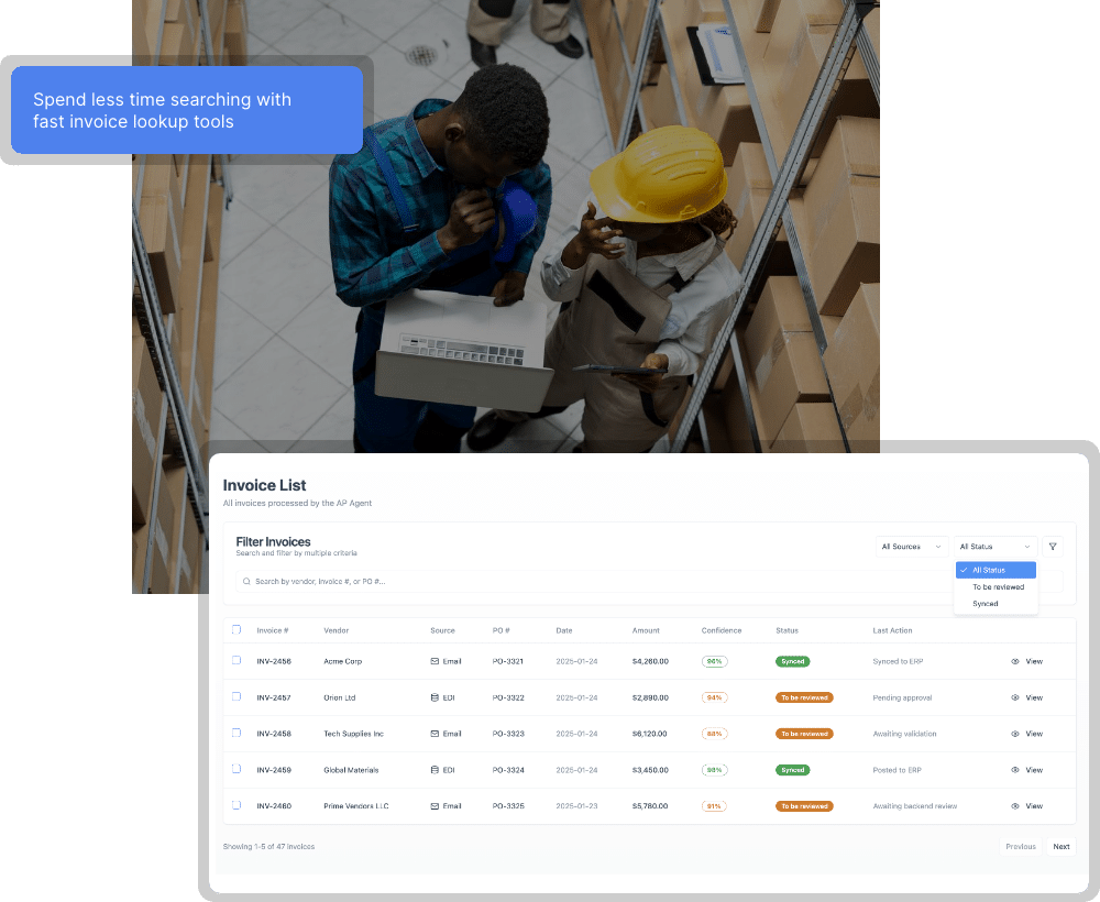 Filter Invoices